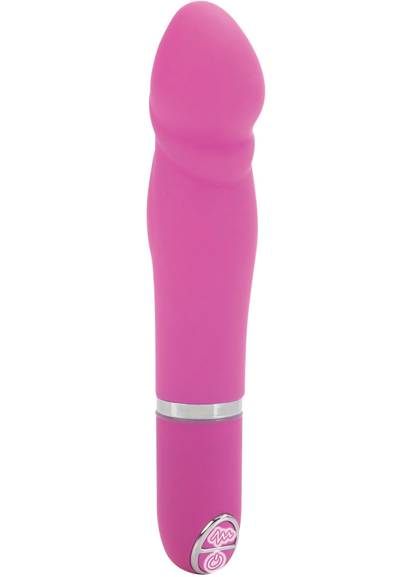 Vibrador de silicona Lia Dreamer resistente al agua de 4,25 pulgadas en color rosa