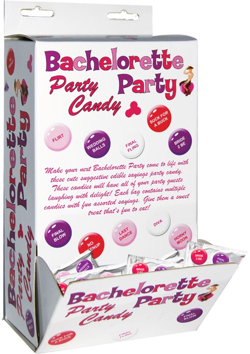 Bachelorette Party Candy Counter Display 50 Packs Per Display