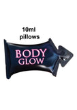 Crema de masaje Body Glow sabor kiwi y fresa, 50 unidades por expositor