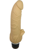 Vibrador de silicona Super Beak de Timeless Classics resistente al agua, color carne