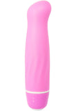Pink Poppers Mini Mite Silicone Vibrator Waterproof 5 Inch Pink