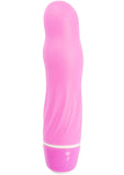 Pink Poppers Mini Climax Silicone Vibrator Waterproof 5 Inch Pink