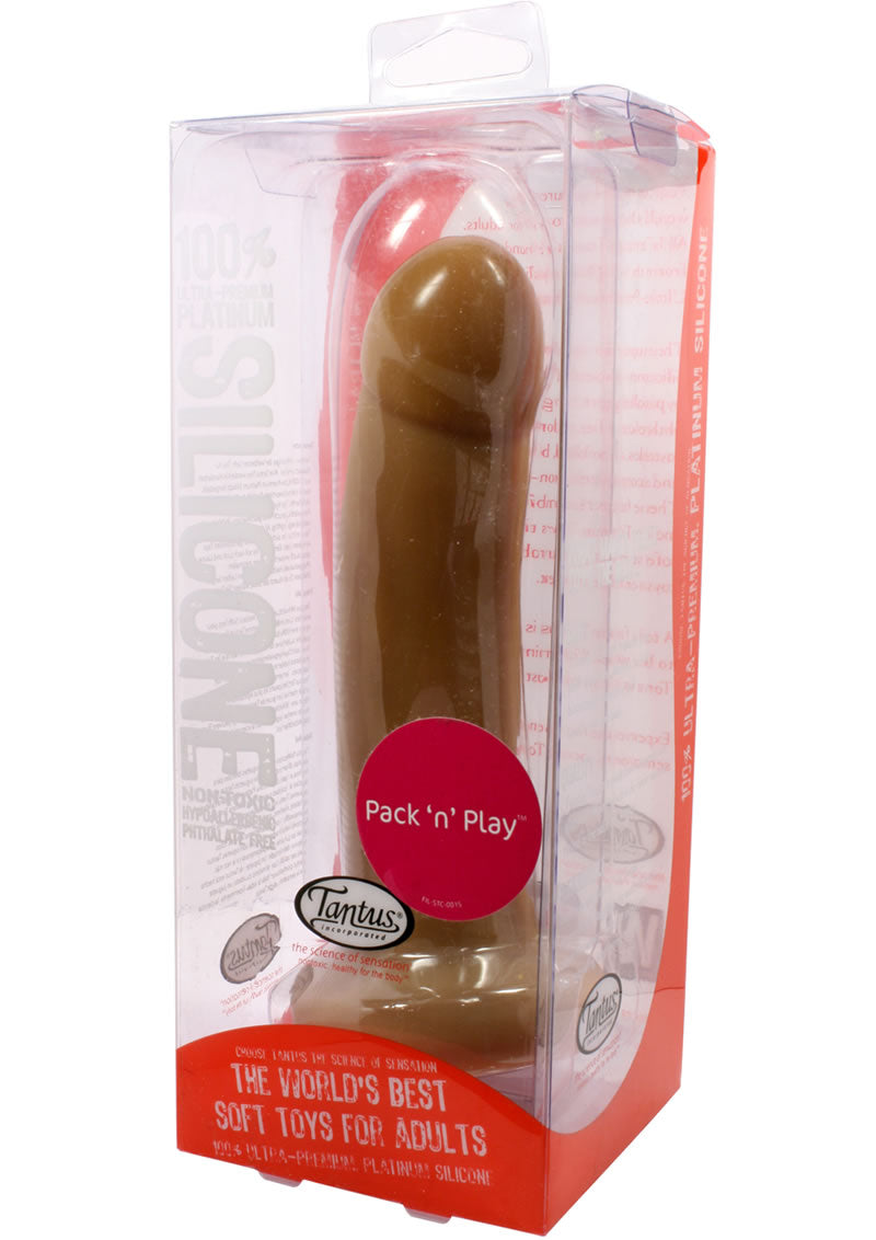 Pack N Play No 2 Dildo color carne de 6,2 pulgadas