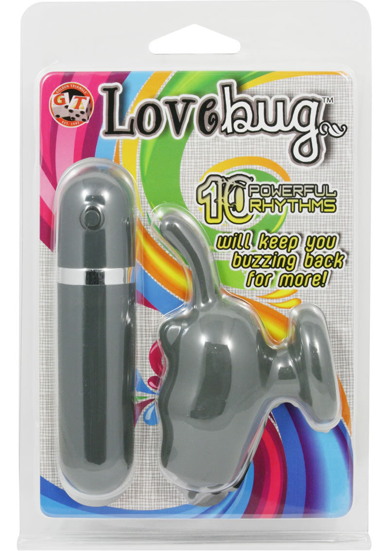 Huevo de silicona Love Bug resistente al agua y al carbón