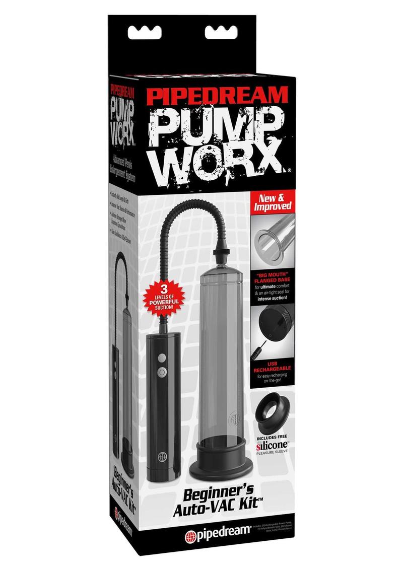 Pump Worx Beginners Auto Vac Penis Pump Kit