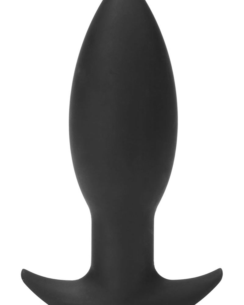Neo Anal Silicone Butt Plug Black