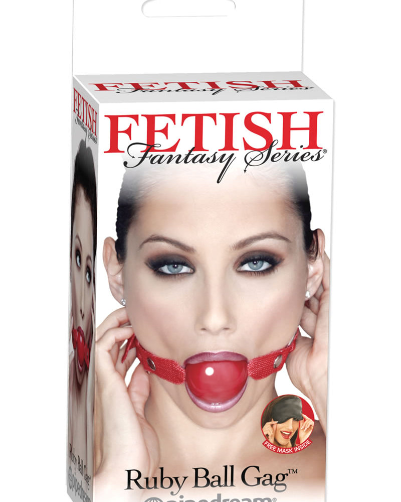 Fetish Fantasy Ruby Ball Gag