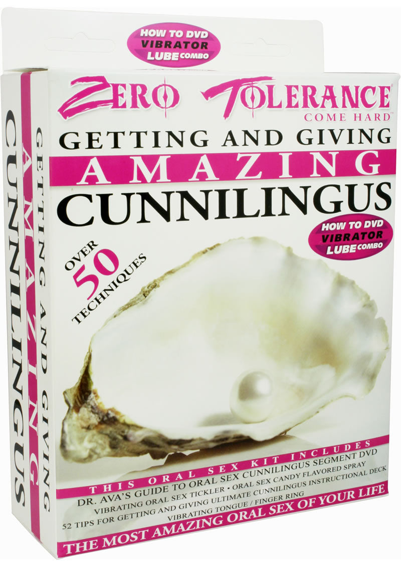 Come Hard Getting And Giving Amazing Cunnilingus Kit How To DVD Vibrator Lube Combo