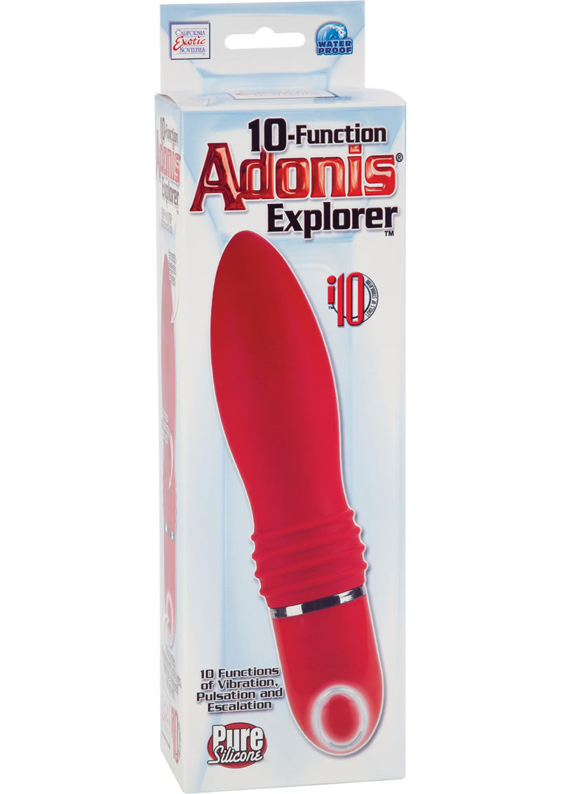 Adonis - Explorer Massager Waterproof - Red