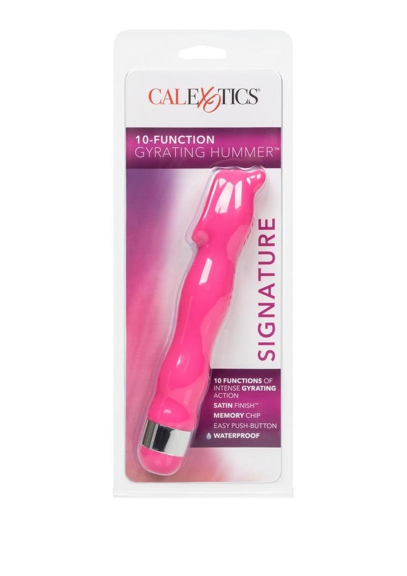 Vibrador Gyration Sensations Gyrating Hummer 1 con acabado satinado, color rosa, 6,25 pulgadas