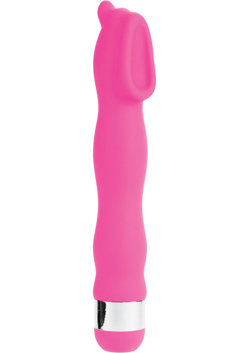 Vibrador Gyration Sensations Gyrating Hummer 1 con acabado satinado, color rosa, 6,25 pulgadas