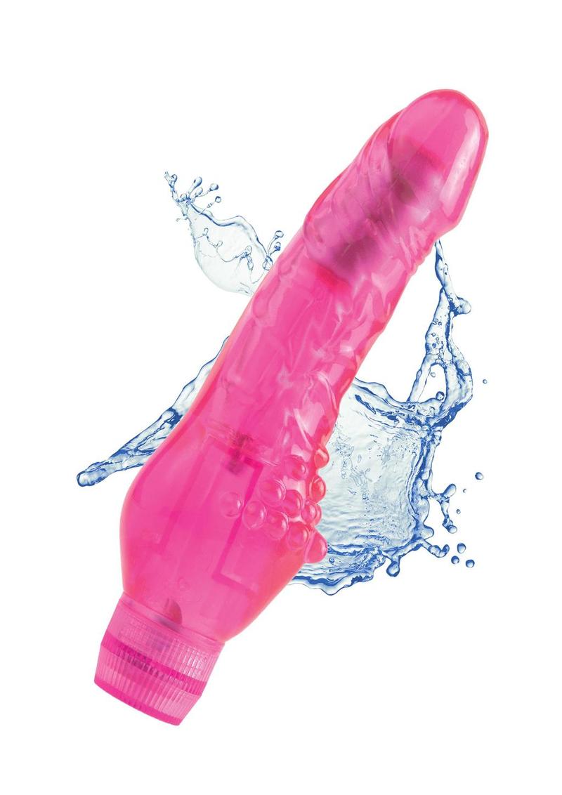 Juicy Jewels Fuschia Vibrator Waterproof Pink