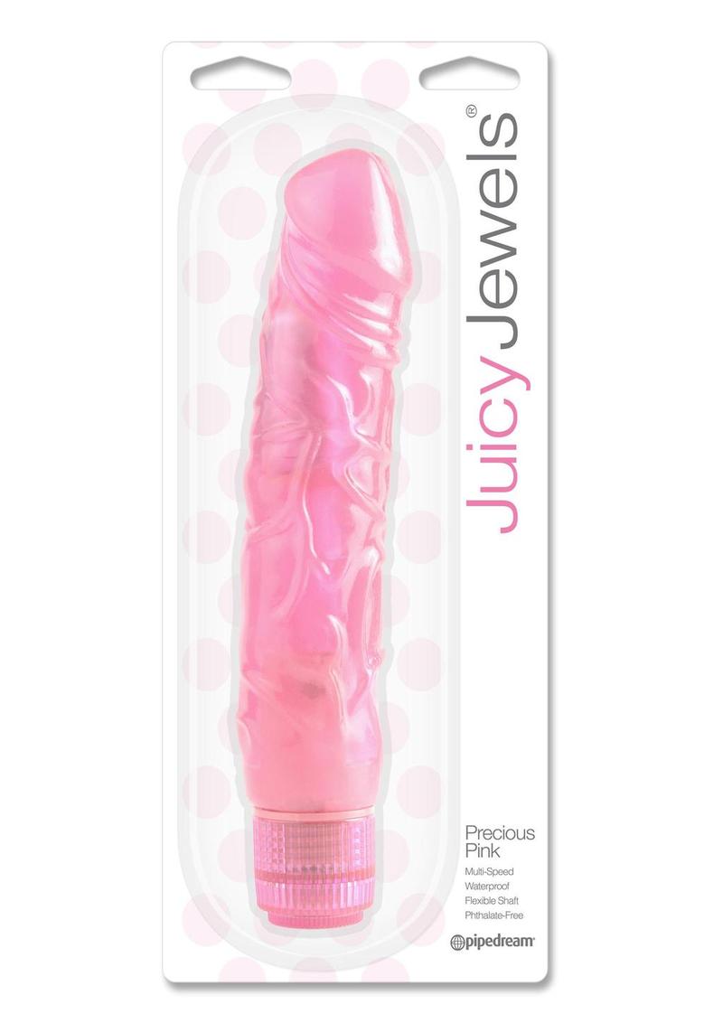 Vibrador Juicy Jewels Precious Pink resistente al agua rosa