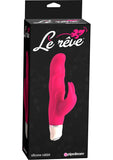 Le Reve Silicone Rabbit Vibrator Hot Pink