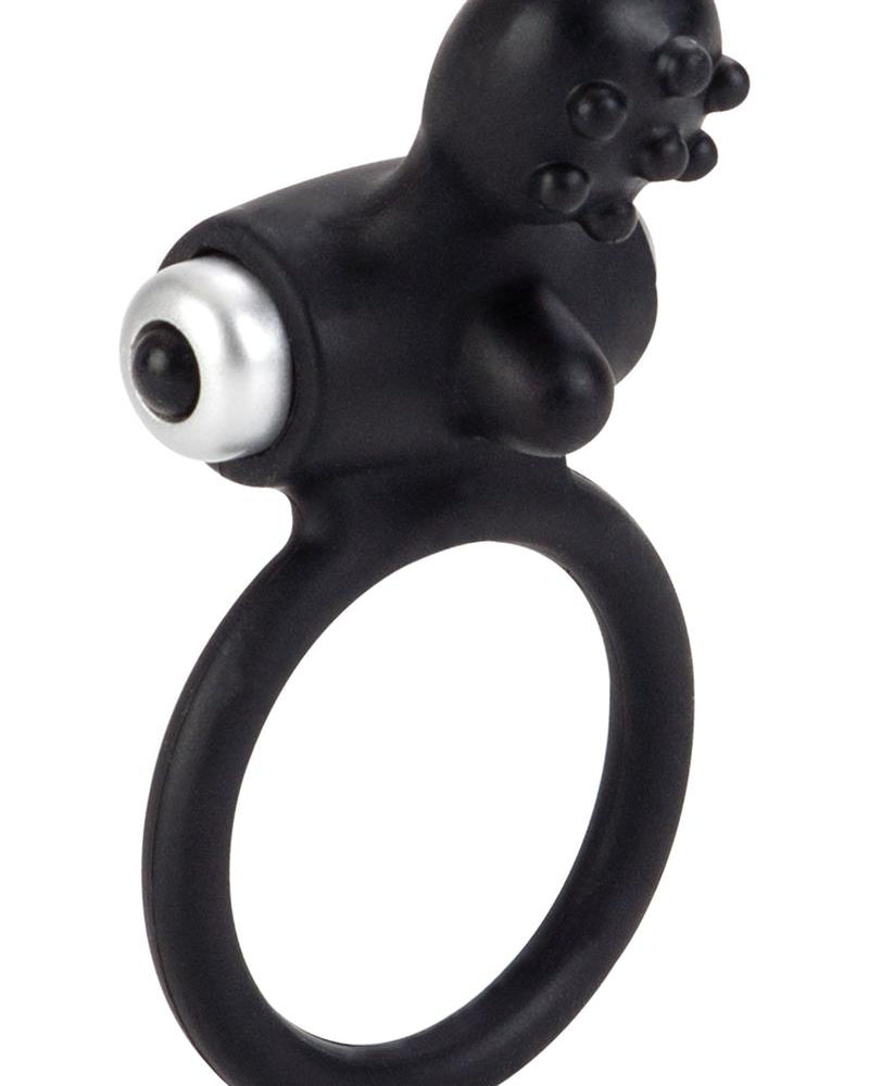Body And Soul Inspiration Silicone Cockring Waterproof Black 1.5 Inch Diameter