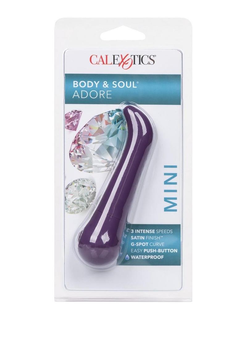 Vibrador Body and Soul Adore resistente al agua morado