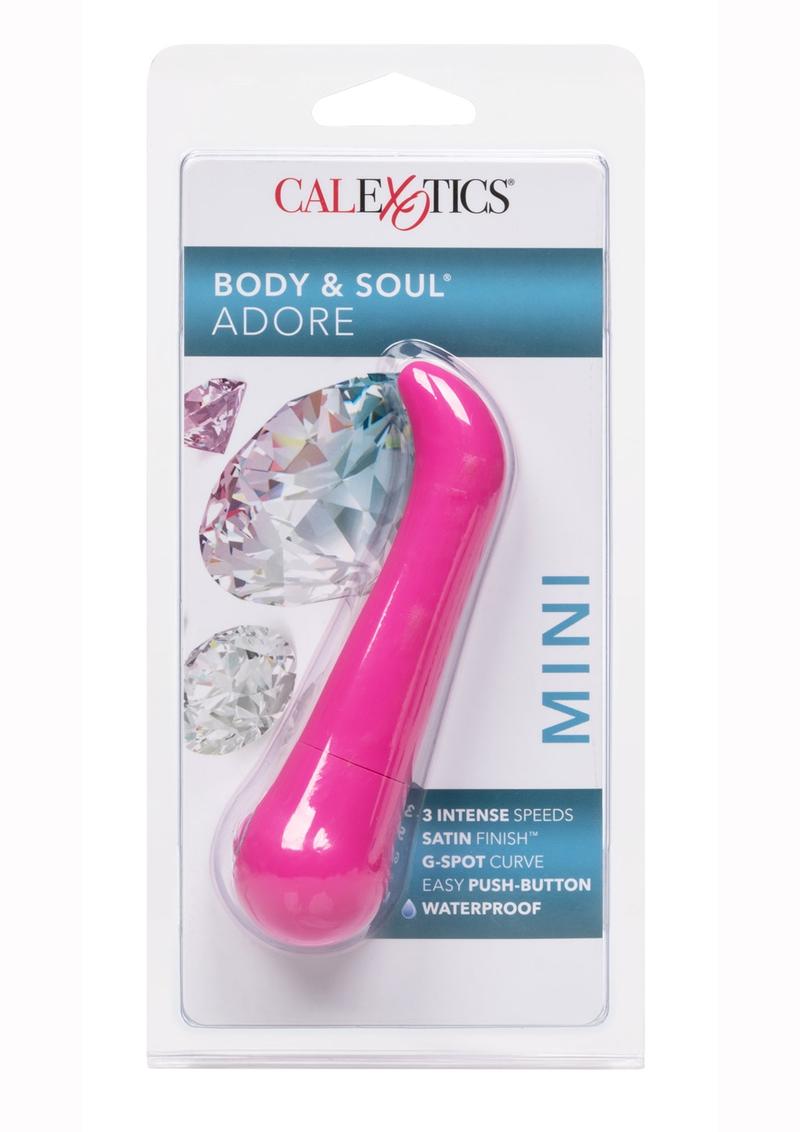 Body and Soul Adore Vibrator Waterproof Pink