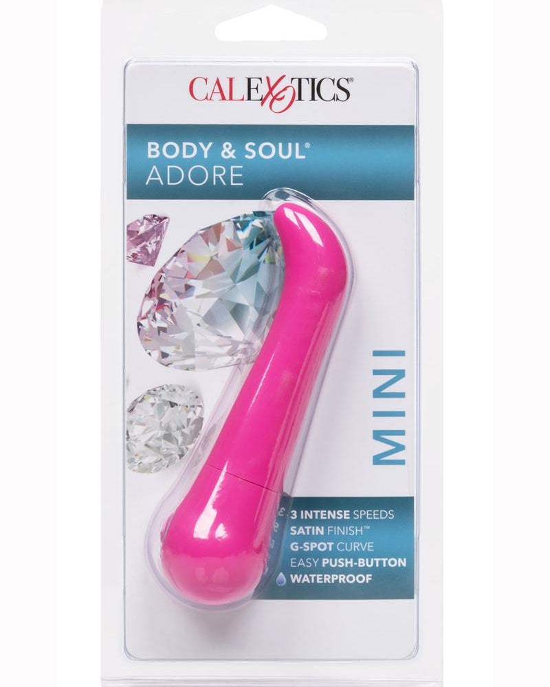Vibrador Body and Soul Adore resistente al agua color rosa