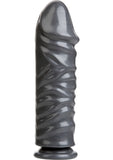 American Bombshell Bunker Buster Dildo Grey 10.7 Inch Long 9.75 Inch Girth