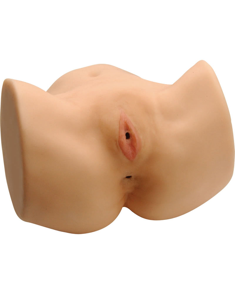 Sexo virtual Ultra Cyberskin Vibración de coño y culo