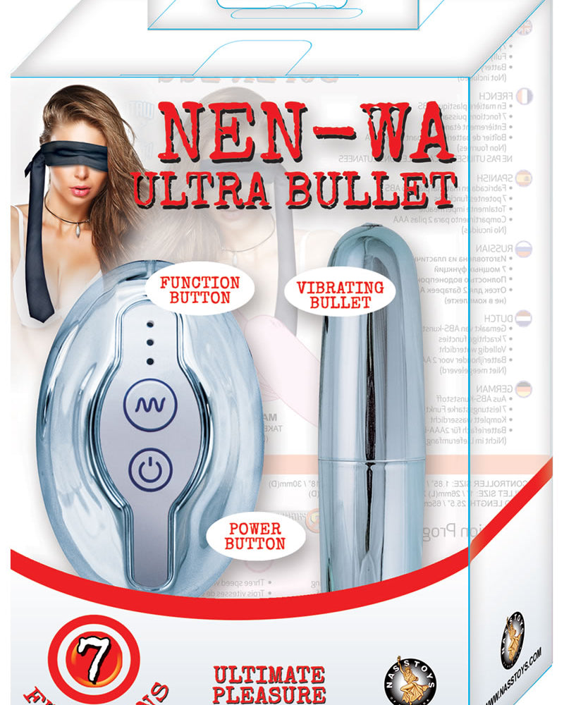 Control remoto Nen Wa Ultra Bullet Impermeable Plata