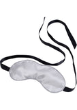 First Time Satin Eye Mask White