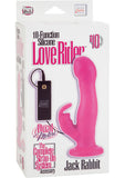 Silicone Love Rider Jack Rabbit - Pink