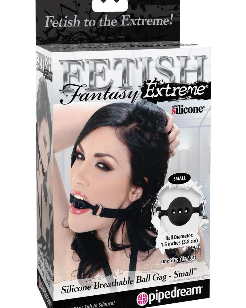 Fetish Fantasy Extreme Silicone Breathable Ball Gag Small