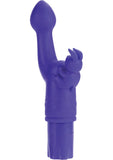 Silicone Bunny Kiss Dual Motor Vibe Waterproof Purple