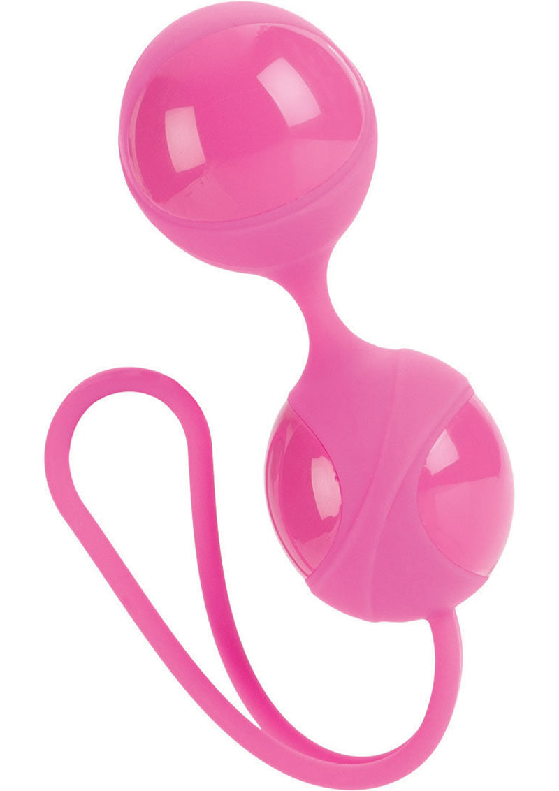 Bolas Kegel de silicona Body and Soul Entice de color rosa