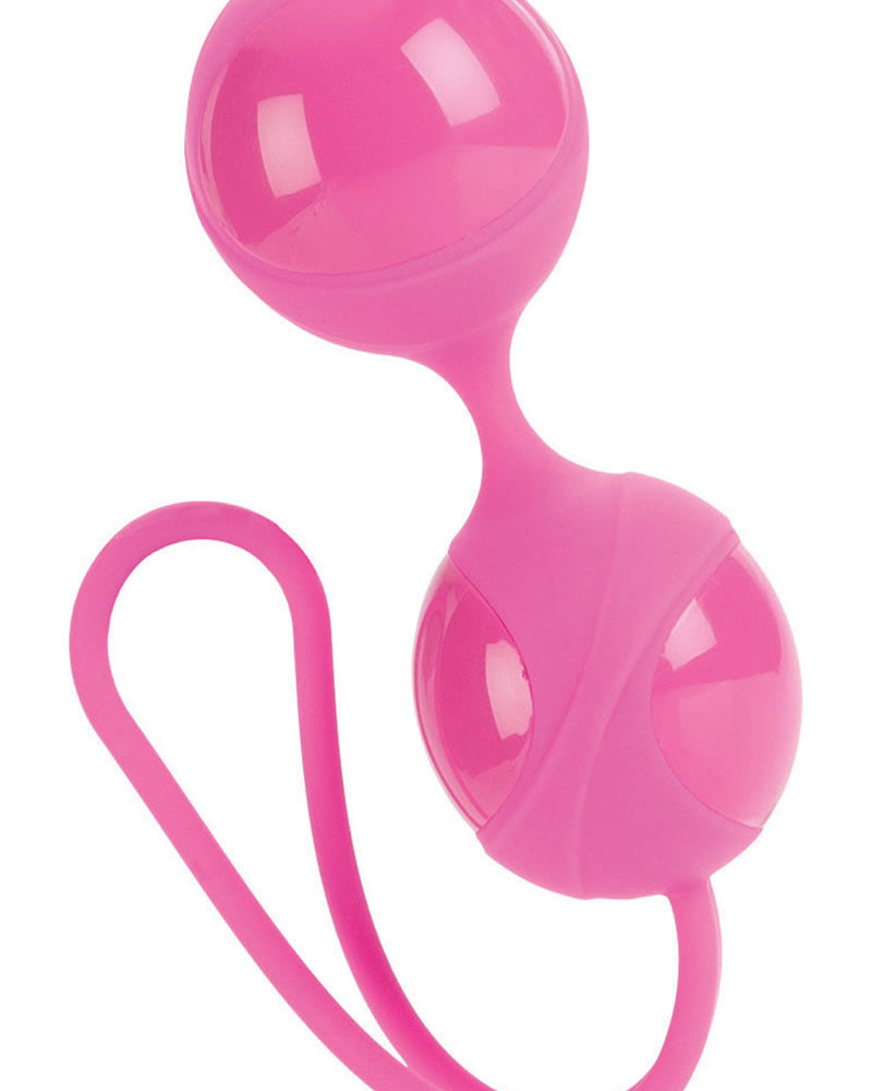 Bolas Kegel de silicona Body and Soul Entice de color rosa