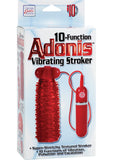 Adonis - Vibrating Stroker - Red