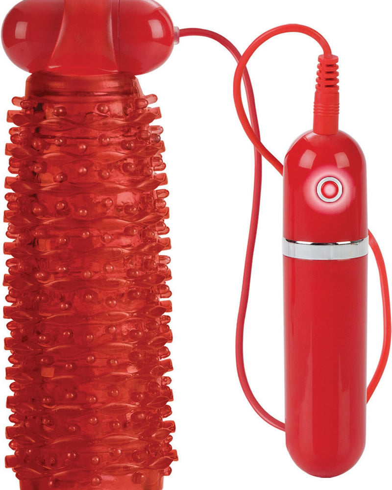 Adonis - Masturbador vibrador - Rojo