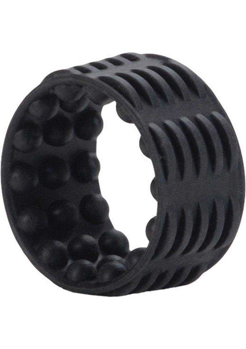 Adonis - Anillo para el pene reversible y potenciador - Negro