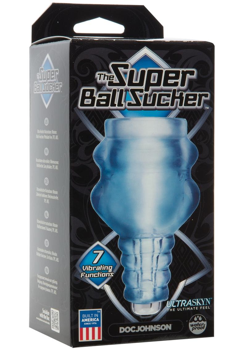 Super Ball - Succionador vibrador resistente al agua y transparente