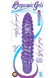 Orgasmic Gels Torpedo Jelly Vibrator Waterproof Purple