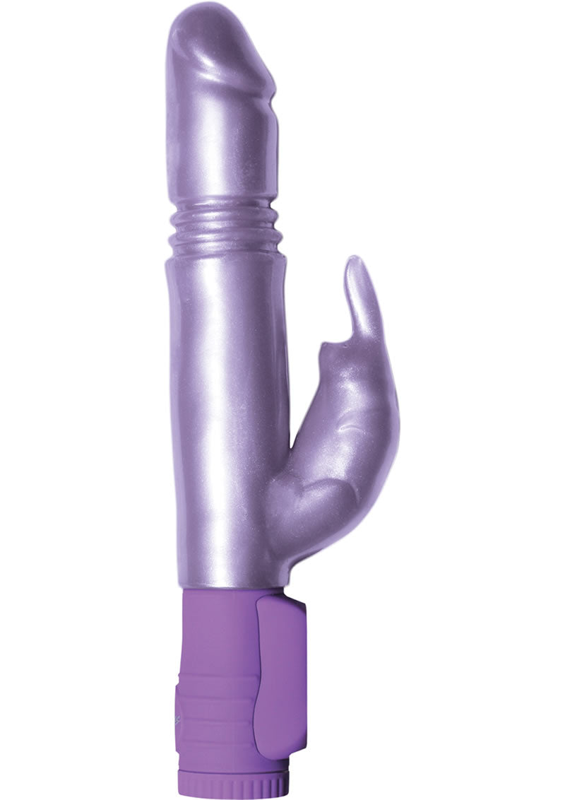 Ultimate Deep Stroker Rabbit Vibrator 10.75 Inch Purple