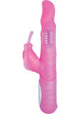 Magic Butterfly Flutter Silicone Vibrator Waterproof Pink 6 Inches