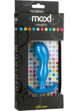 Plug anal de silicona Mood Naughty 2, tamaño mediano, color azul