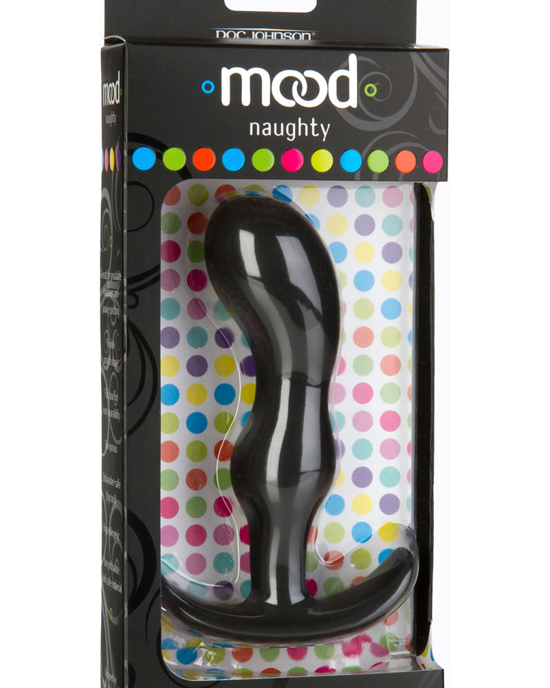 Mood Naughty 2 Silicone Anal Plug Large Black