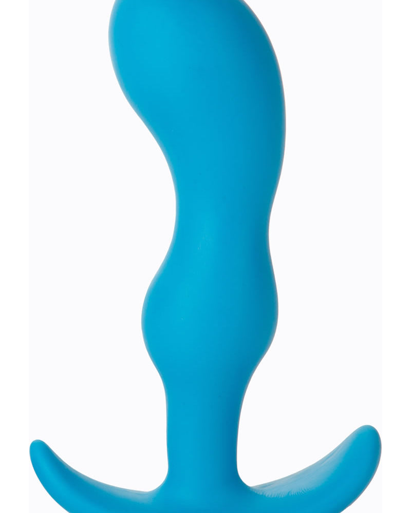 Mood Naughty 2 Silicone Anal Plug Large Blue