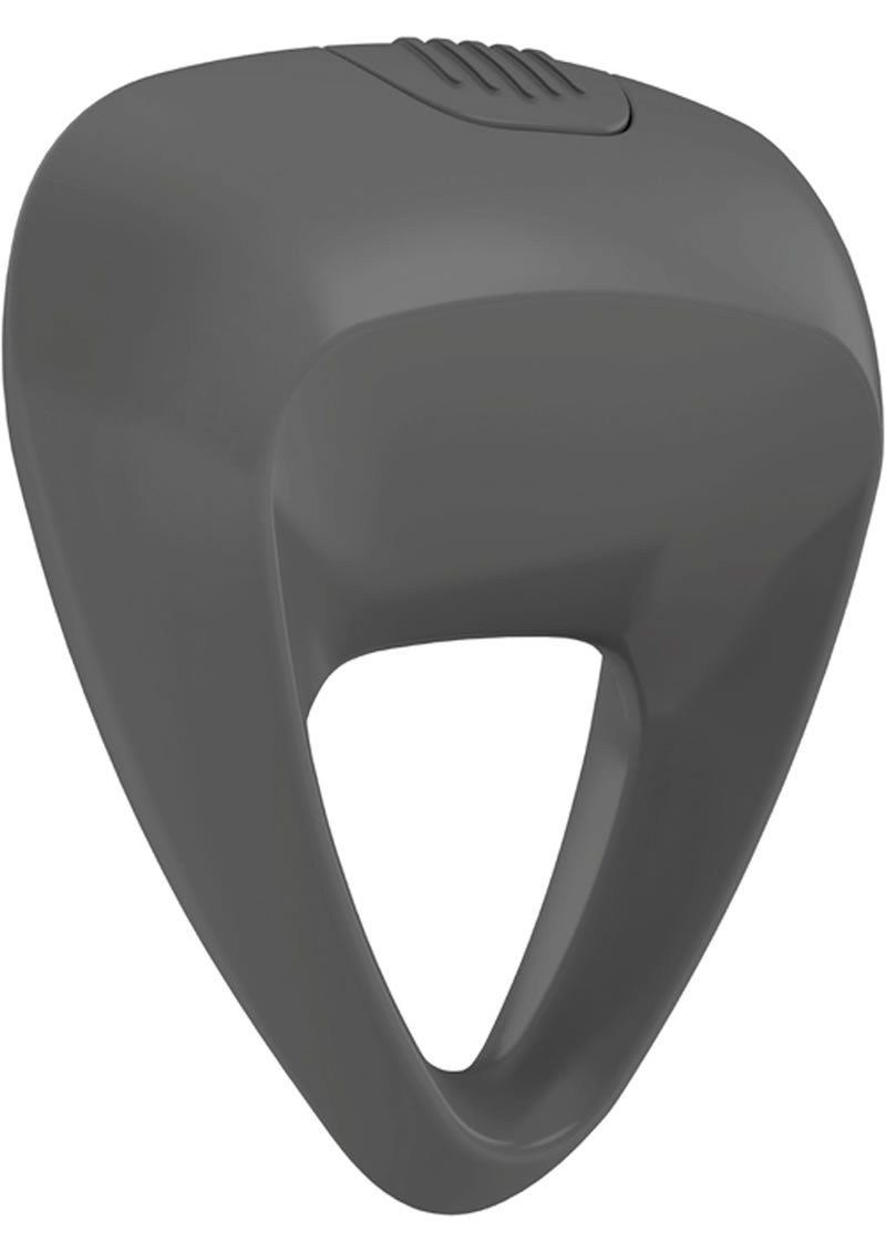 Anillo para el pene de silicona Ovo B9 resistente al agua, color gris