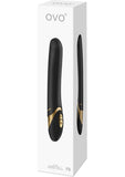 Ovo F8 Silicone Vibrator Waterproof Black And Gold