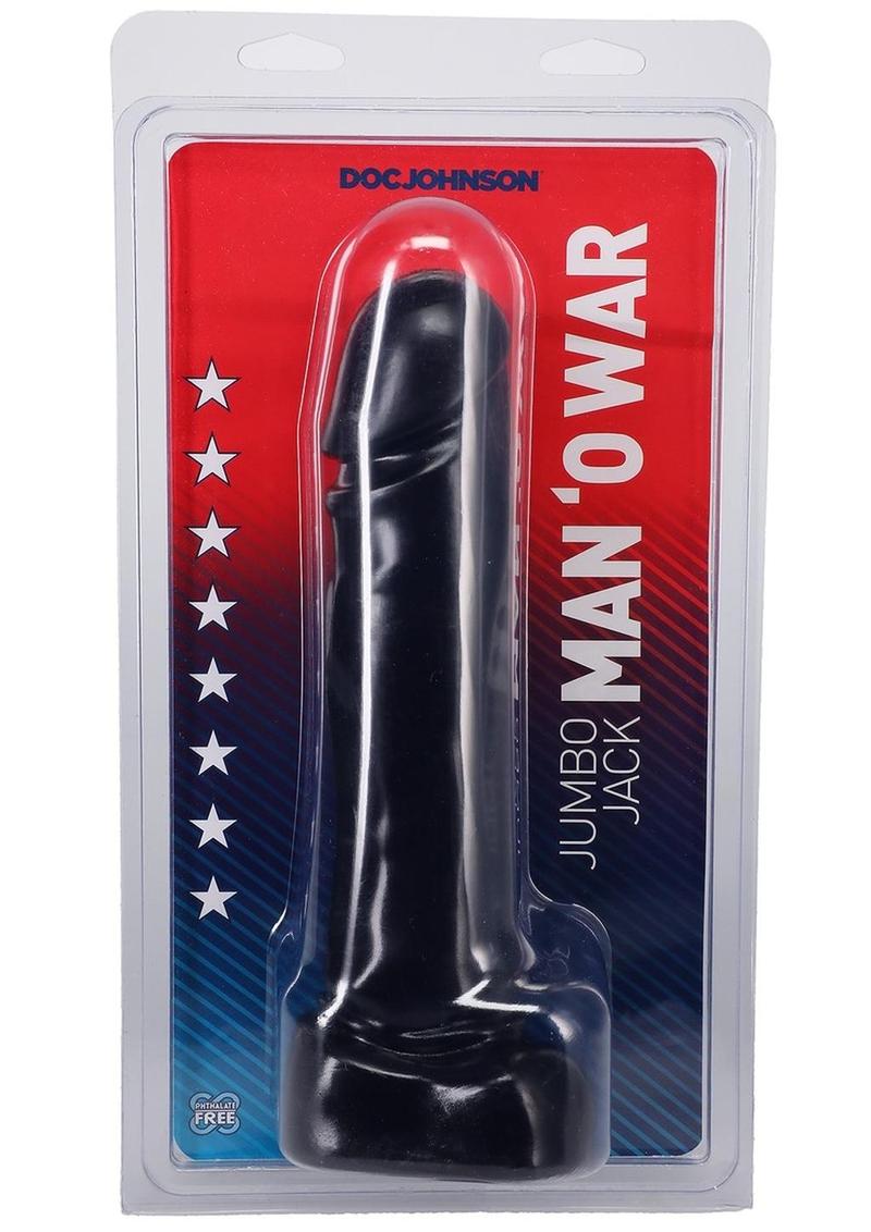 Jumbo Jack Man O War Dong Black 10 Inch