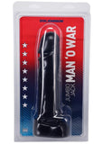 Dong Jumbo Jack Man O War negro de 10 pulgadas