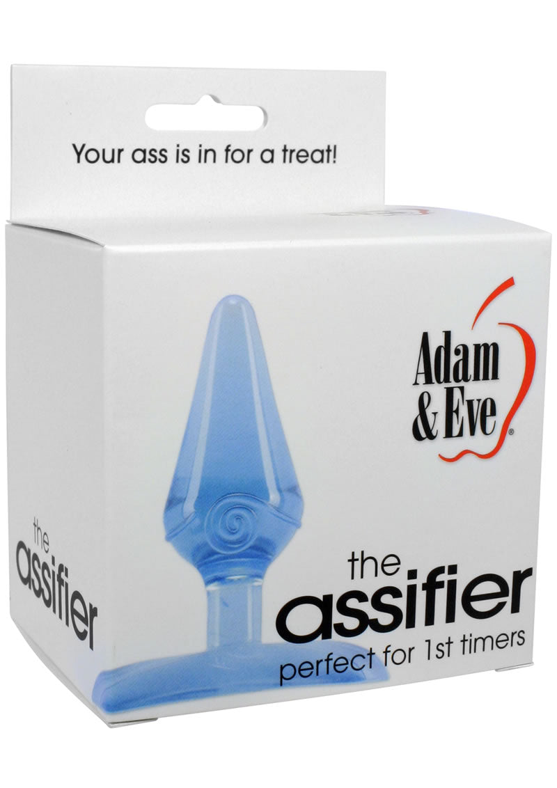 Adam and Eve - The Assifier Butt Plug - Blue