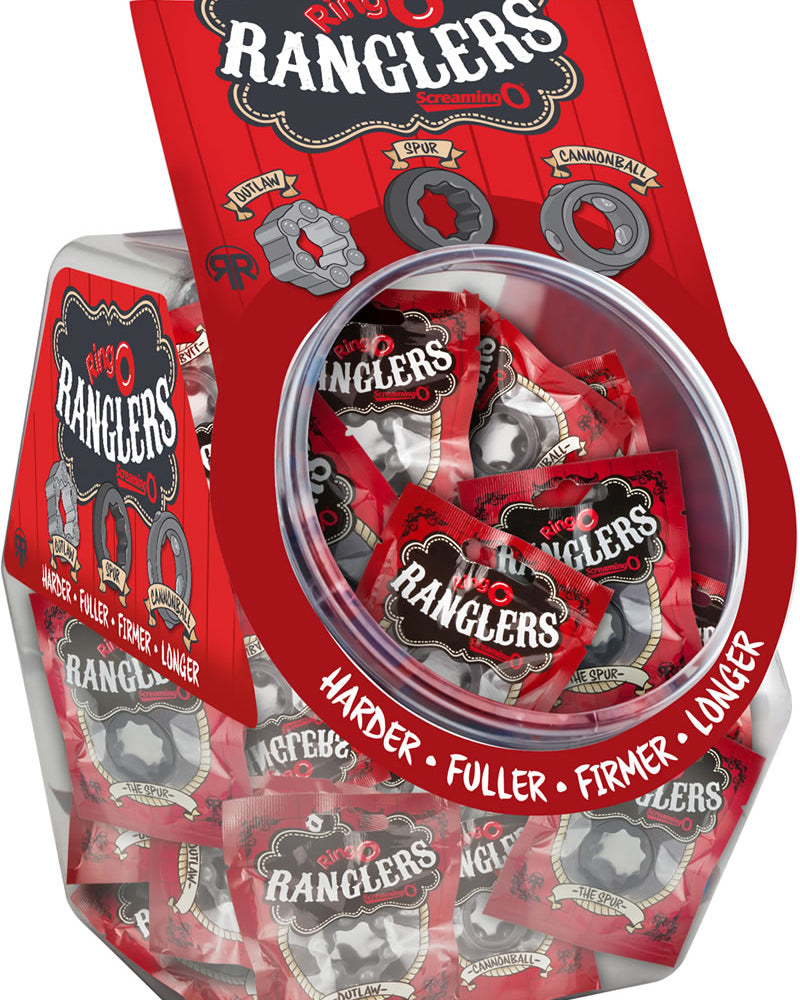 Ringo Ranglers Cockrings Fish Bowl Assorted 30 Each Per Bowl