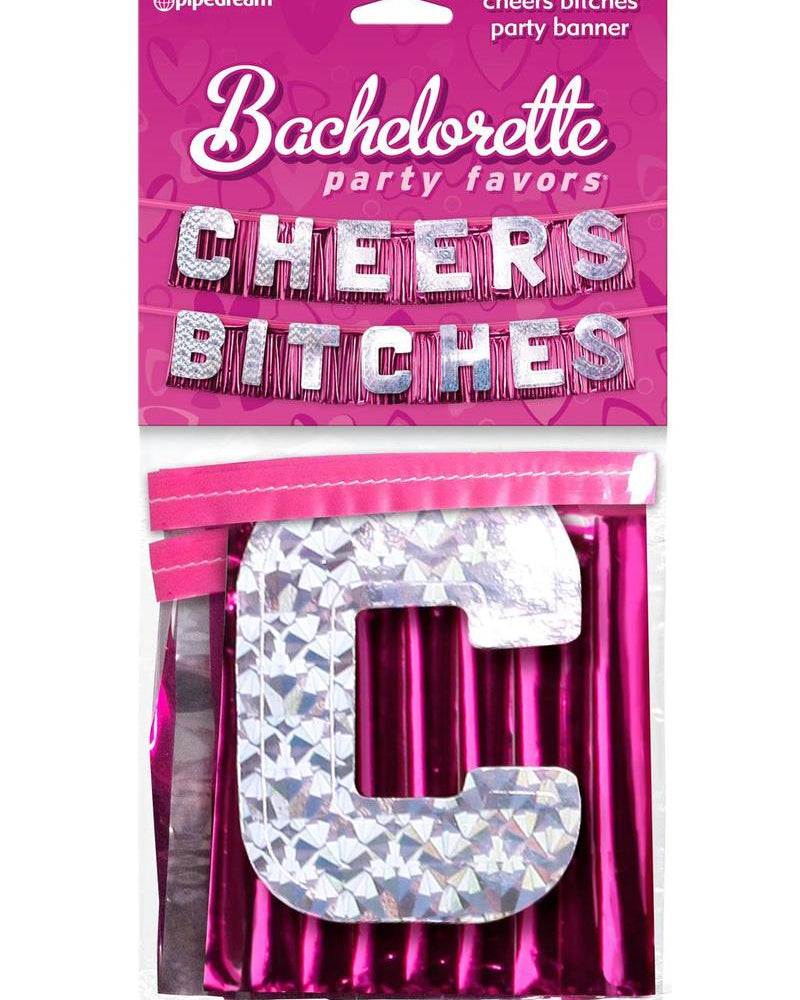 Bachelorette Party Cheers Bitches Party Banner
