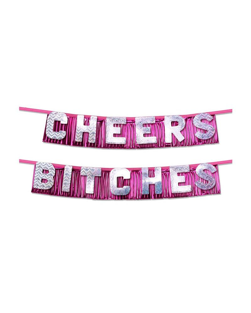 Bachelorette Party Cheers Bitches Party Banner