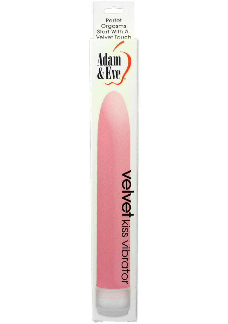 Adam and Eve - Vibrador Velvet Kiss resistente al agua - Rosa